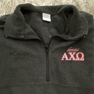 Texas AXO Columbia Half Zip Pullover